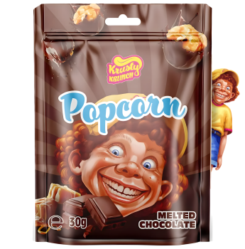 Krusty Krunch - Popcorn Melted Chocolate 30g